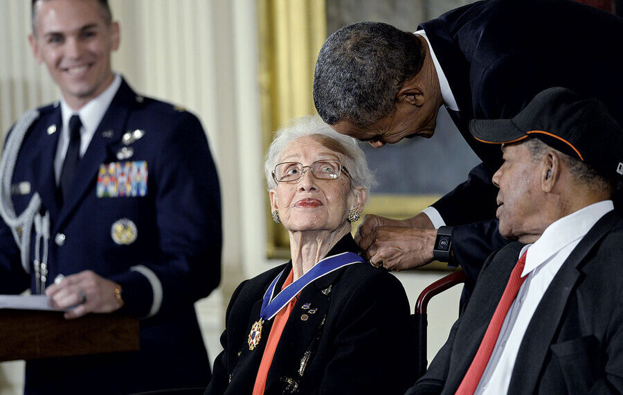 Katherine Johnson, one of NASA’s ‘hidden figures,’ tells her own story