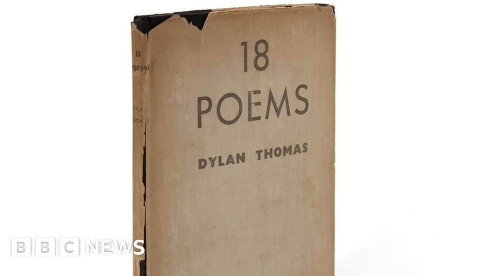 Dylan Thomas’ copy of first poetry book up for auction