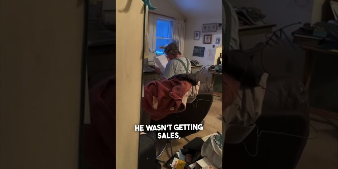 This dad spent 14 years writing a book and no one bought it 🥹