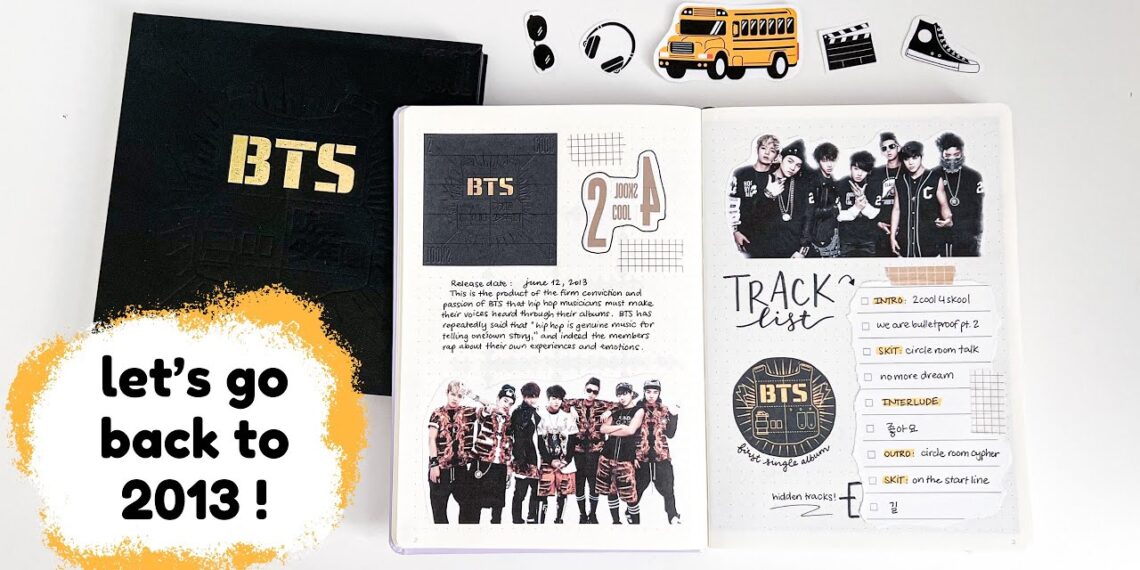 i started a BTS LYRICS JOURNAL!