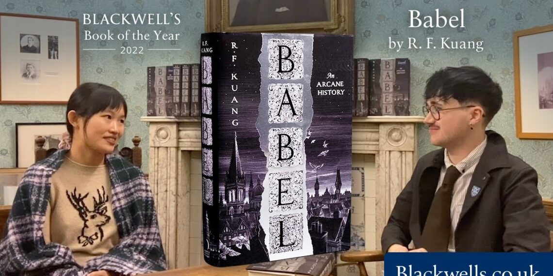 An Interview with R.F. Kuang, author of Babel, Blackwell’s Book of the Year 2022