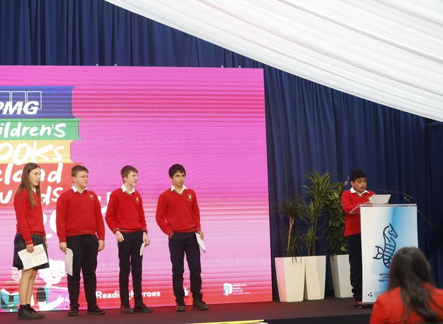 Wicklow students showcase their poetry at KPMG Children’s Books Ireland Awards Wicklow students showcase their poetry at KPMG Children’s Books Ireland Awards