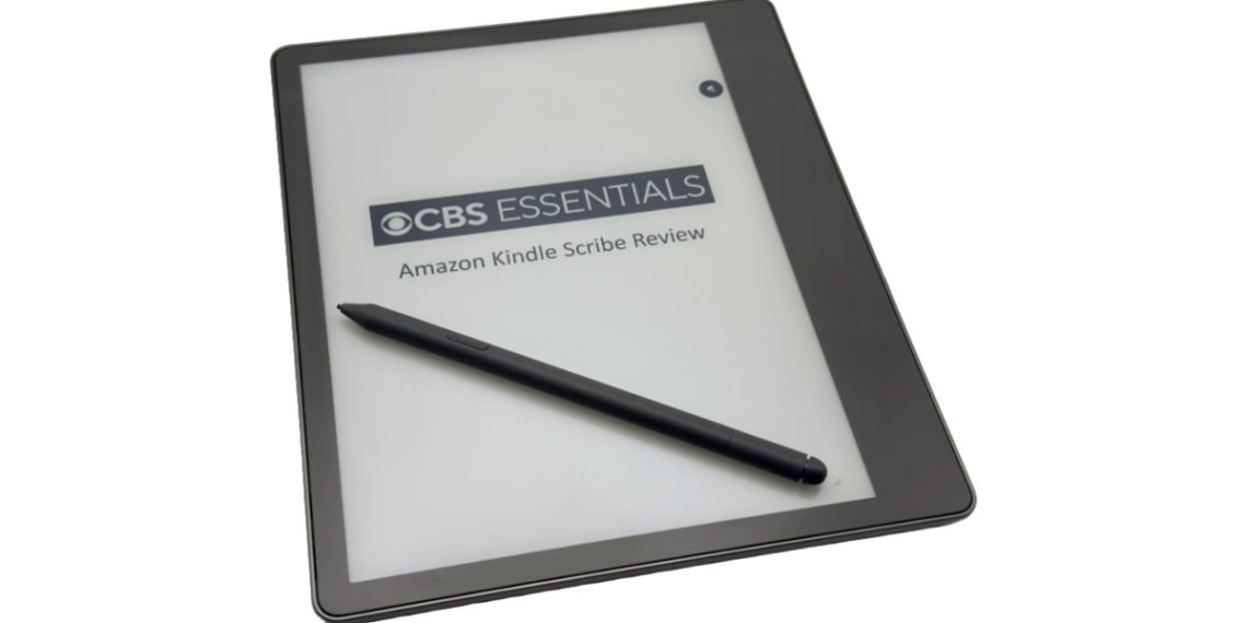 Amazon Kindle Scribe e-reader review: Very cool features will make you take note