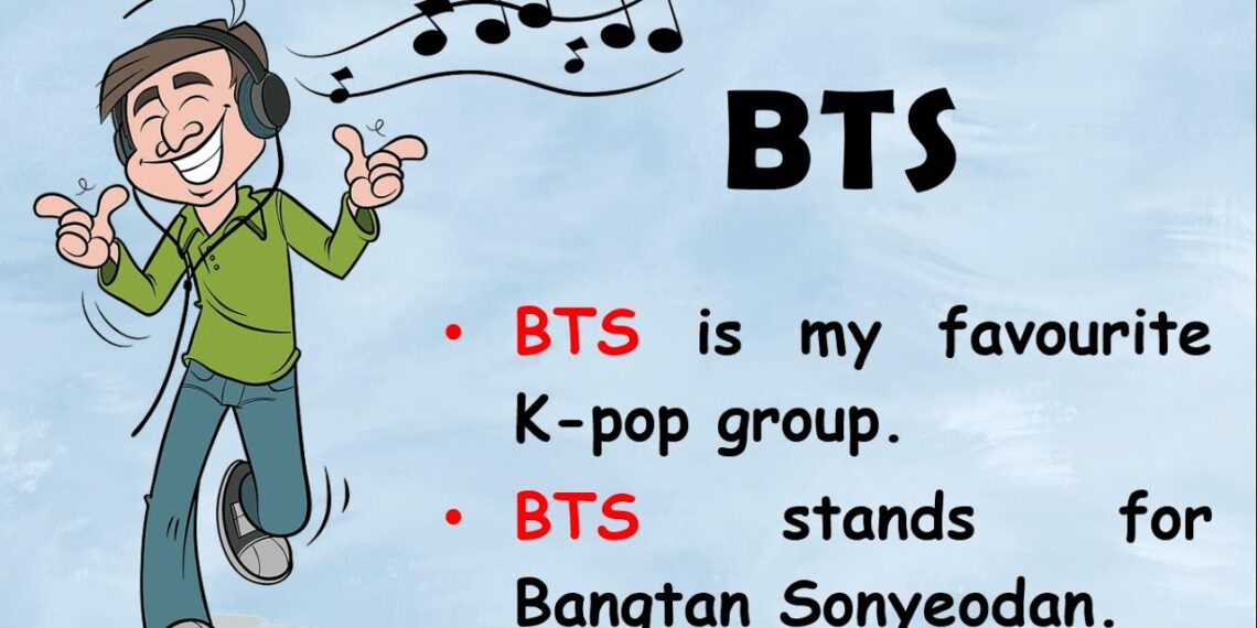 About BTS | in English | My Favourite Singers | Few Lines on | Few Sentences on BTS | Essay on BTS