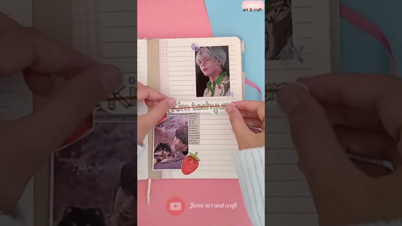 Kim Taehyung journal with me💗/V bts journal #jiwooartandcraft #bts #journal #shorts Kim Taehyung journal with me💗/V bts journal #jiwooartandcraft #bts #journal #shorts