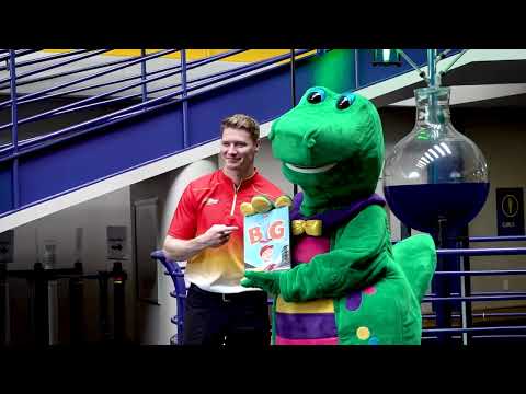 The reigning Indy 500 Champ, Josef Newgarden thrilled kids at the world’s largest children’s museum during the first reading of his new book