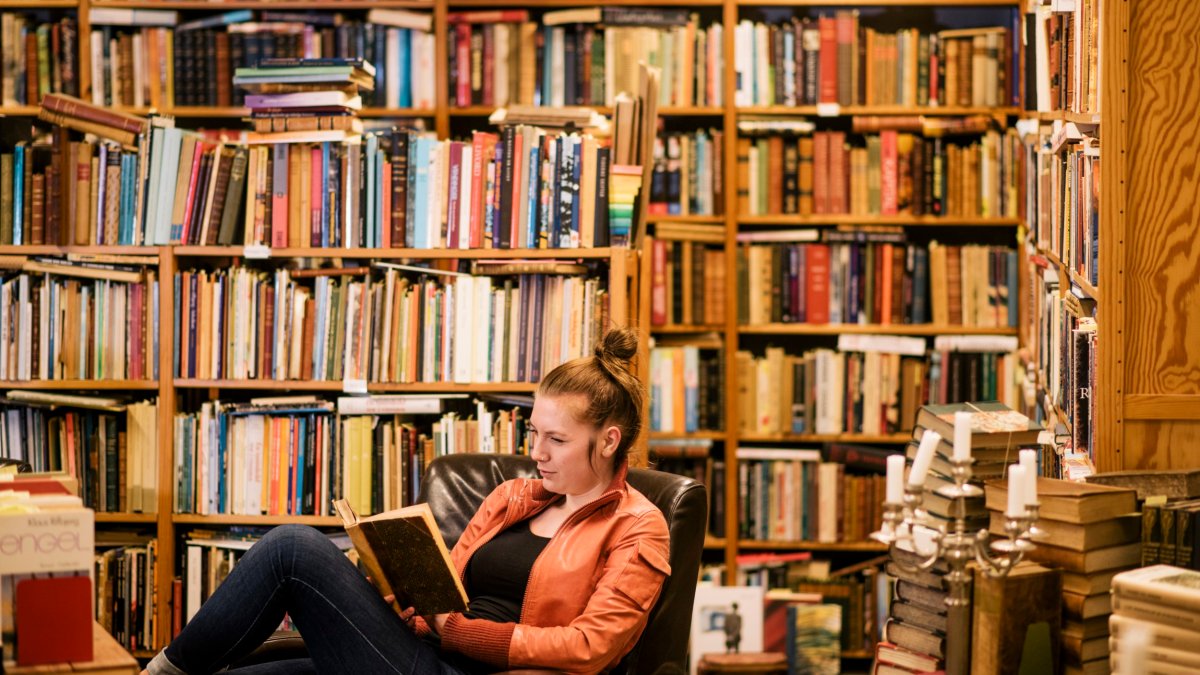 A silent book group? Now you’re talking A silent book group? Now you’re talking