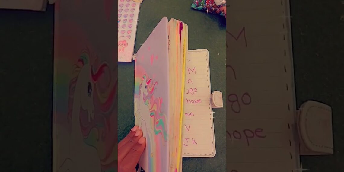 diary decoration ideas BTS MEMBERS ⭐😄 🤗