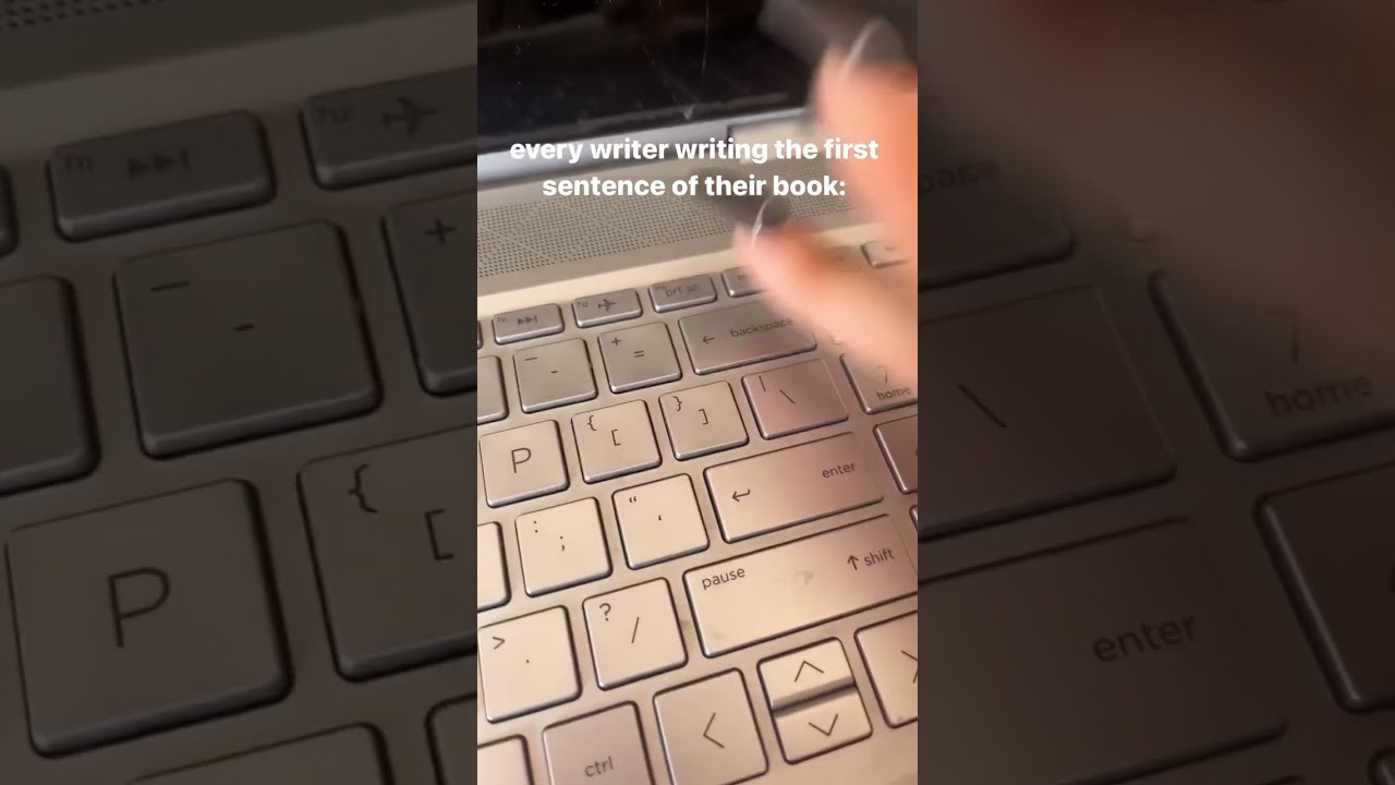 how to write the first sentence #writing #novel