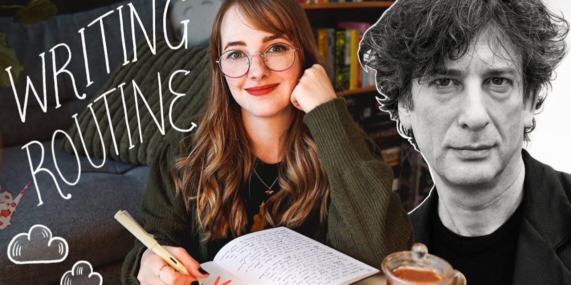 I tried Neil Gaiman’s writing routine 🖋️📖