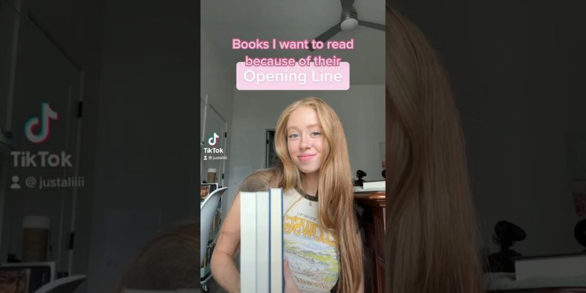 Books w the best Opening Lines