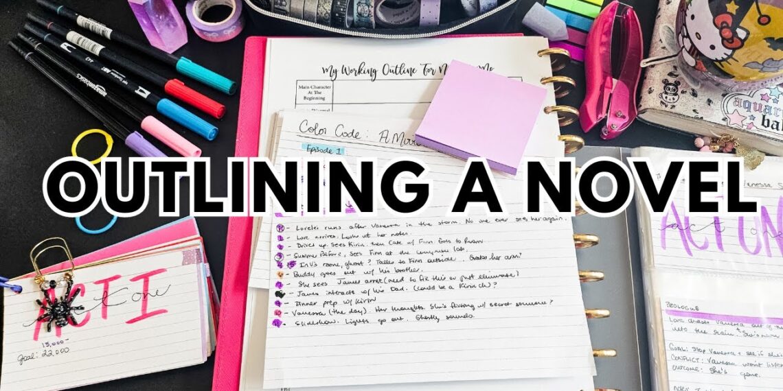 How To Write An Outline Of Your Novel ✨📖 PREPTOBER 2023