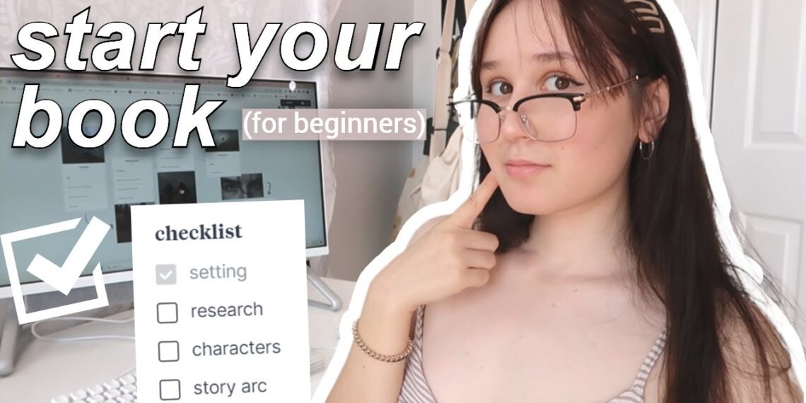 how to start planning your book from *scratch* (for beginners) ⭐ WRITING CHECKLIST!