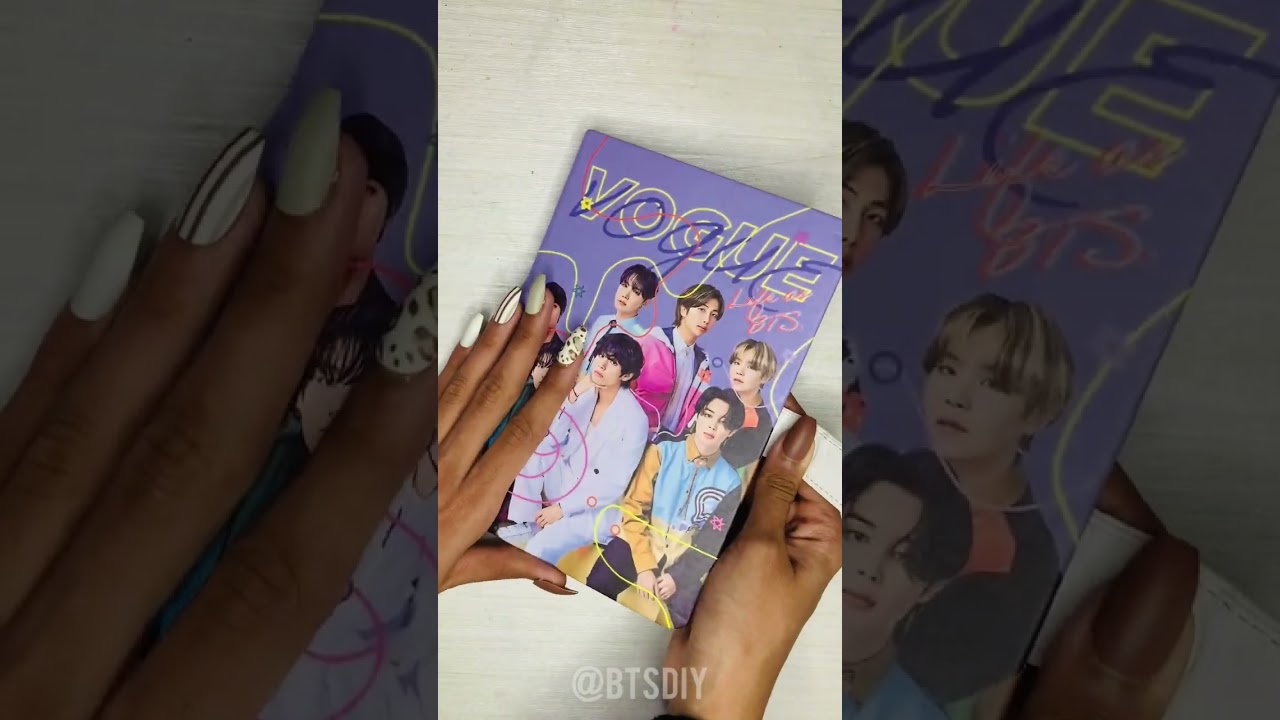 My BTS Diary Unboxing 😍💜💜💜💜 #mybtsstory #btsarmyforever #btsforever #btsdiary #btsmerch