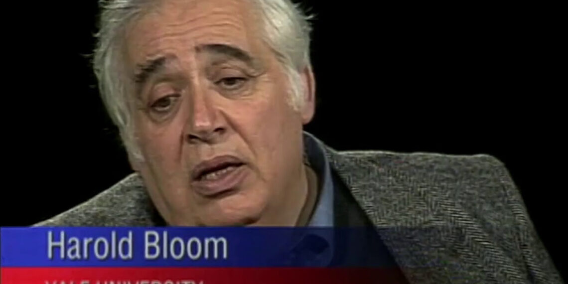 Harold Bloom interview on “The Western Canon” (1994)