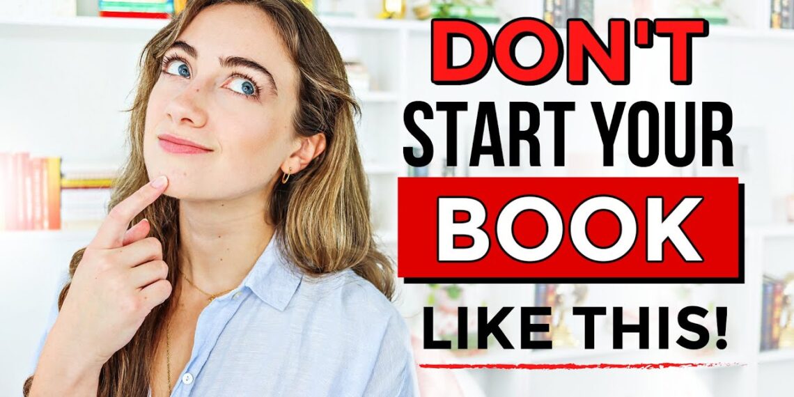 First Chapter MISTAKES New Writers Make ❌ Avoid These Cliches!!