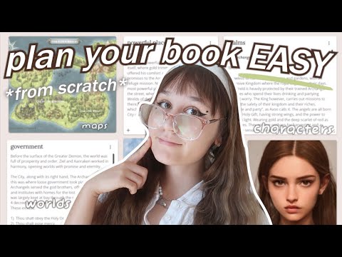 HOW TO PLAN YOUR BOOK (from scratch) 📖🤯 *ULTIMATE GUIDE* for worldbuilding characters plotting map