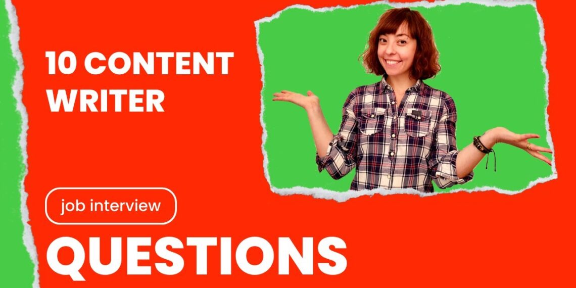 10 CONTENT WRITER INTERVIEW QUESTIONS (And Tips on How to Answer Them)