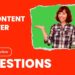 10 CONTENT WRITER INTERVIEW QUESTIONS (And Tips on How to Answer Them) 10 CONTENT WRITER INTERVIEW QUESTIONS (And Tips on How to Answer Them)
