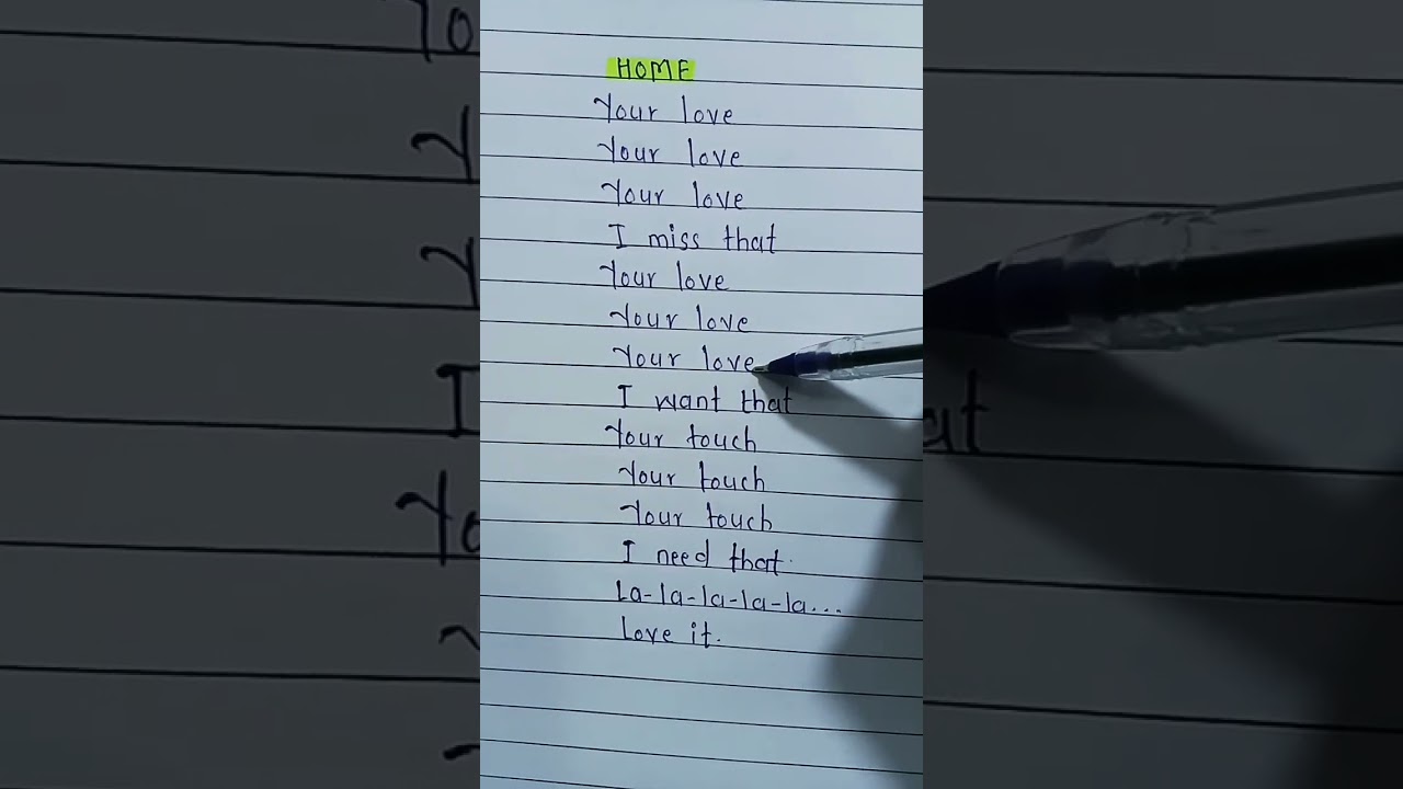 Home | song by | BTS 💜#songlyrics