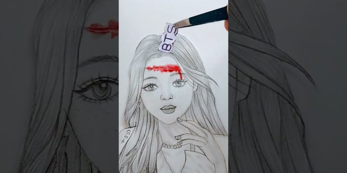 BTS army’s girl dream #shorts #youtubeshorts #drawing