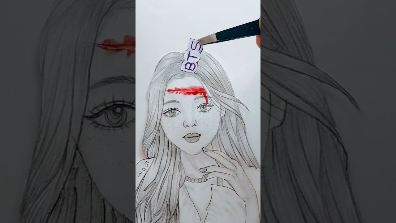 BTS army’s girl dream #shorts #youtubeshorts #drawing