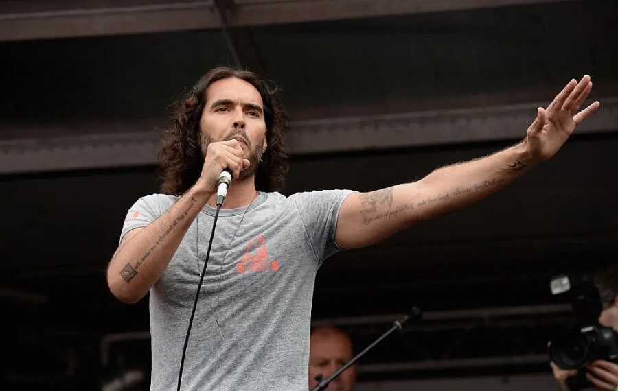 Russell Brand dropped from Jeremy Corbyn poetry book ‘in light of concerning allegations’