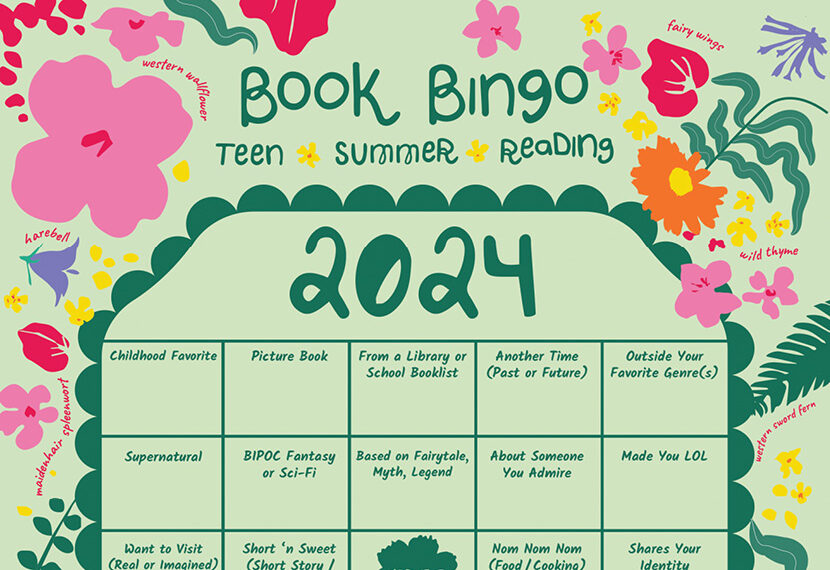 Summer Book Bingo for Teens and Adults