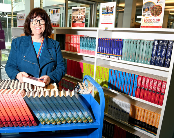 Emer Collins , book club coordinator at the Cork County council library and arts service . Picture; Eddie O'Hare Emer Collins , book club coordinator at the Cork County council library and arts service . Picture; Eddie O'Hare