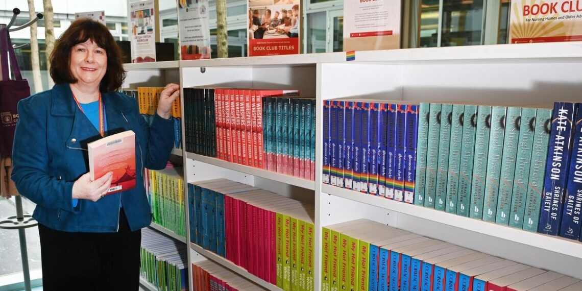 I support 70 book clubs all across Cork