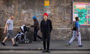 Johny Pitts, photographed in the streets of Peckham. Johny Pitts has a new book called "Afropean", a book that chrenocles Pitts' journeys into the places that Europeans of African descent live