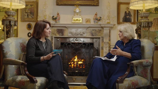 Queen Camilla to speak on podcast about reading for her charity