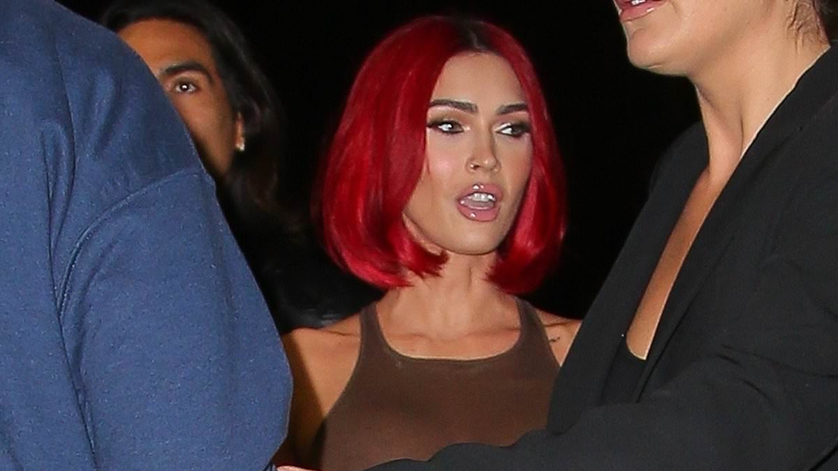 Megan Fox goes braless under a sheer tank top at reading for her poetry book Pretty Boys Are Poisonous in NYC after revealing she suffered a miscarriage with fiance Machine Gun Kelly Megan Fox goes braless under a sheer tank top at reading for her poetry book Pretty Boys Are Poisonous in NYC after revealing she suffered a miscarriage with fiance Machine Gun Kelly