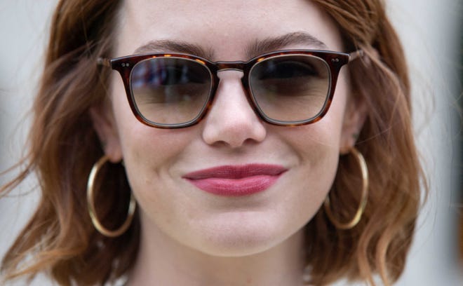 June 3, 2023 : US actress Emma Stone attends the 2023 Veuve Clicquot Polo Classic at Liberty State Park in Jersey City, New Jersey.