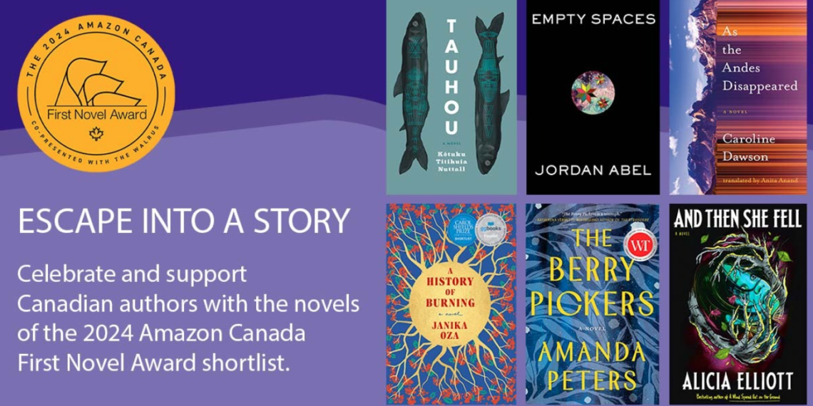2024 Amazon Canada First Novel Award 2024 Amazon Canada First Novel Award