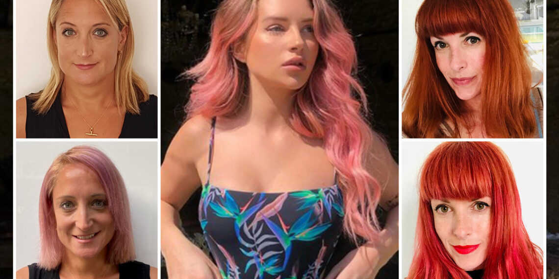 Dyeing hair pink is the latest lockdown trend… two writers explain why they did it – The US Sun Dyeing hair pink is the latest lockdown trend… two writers explain why they did it – The US Sun