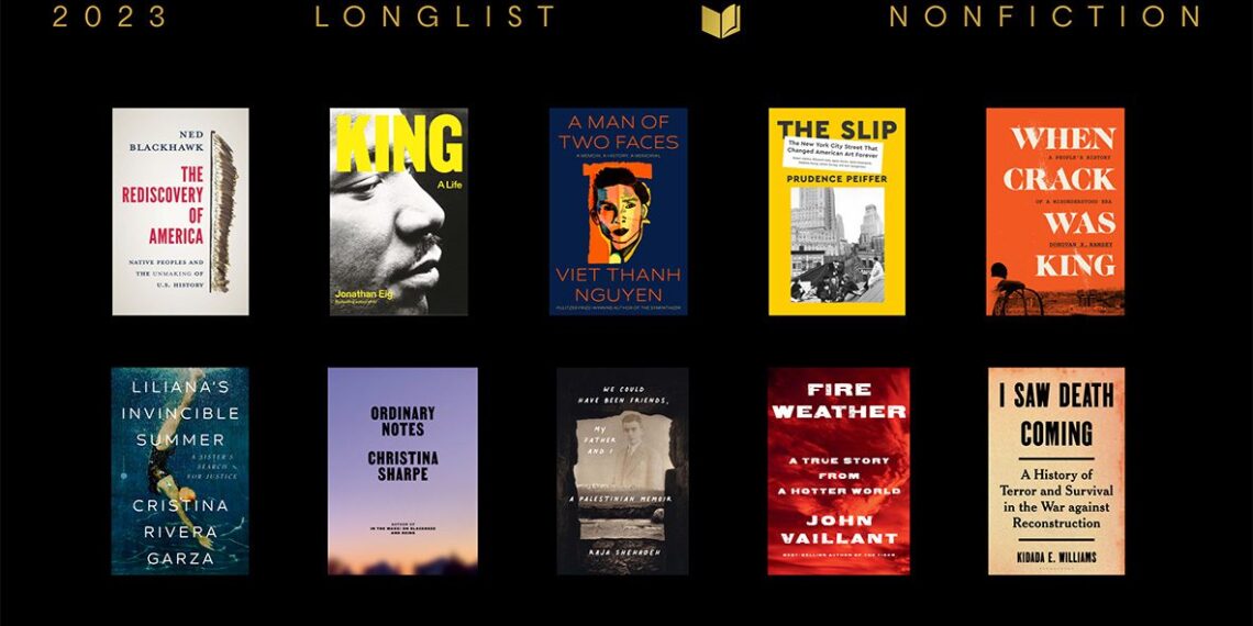 2023 National Book Awards Longlist for Nonfiction