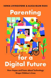 Book cover of Parenting for a Digital Future.
