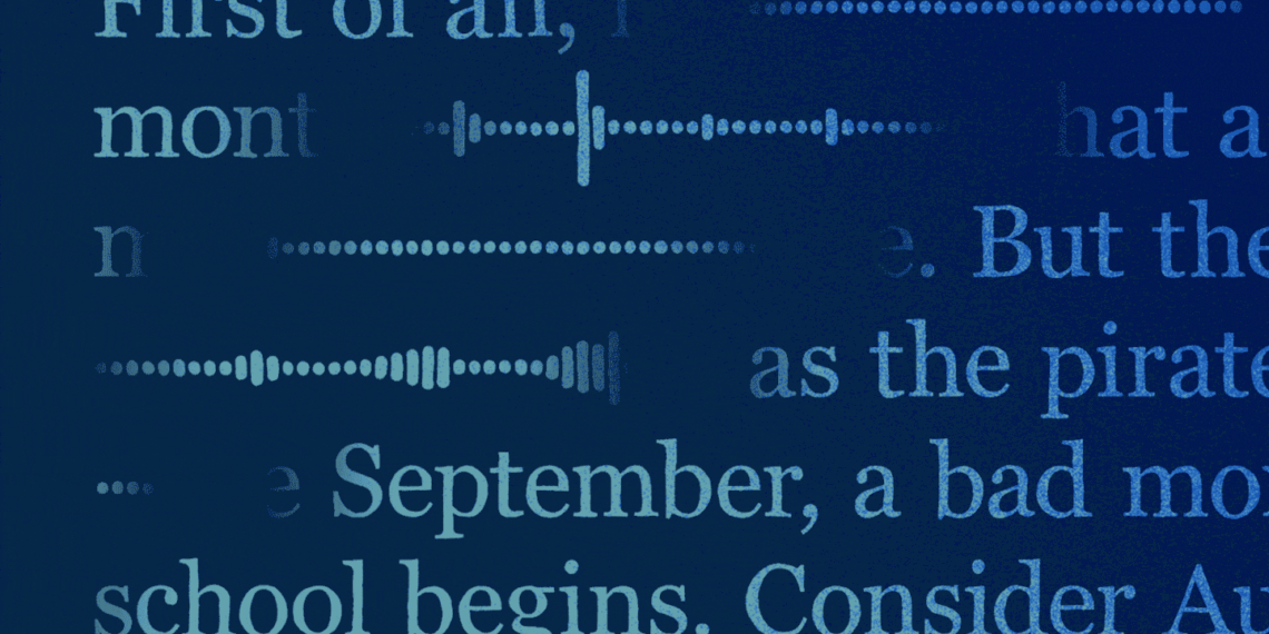 Will AI ruin audiobooks — for narrators and listeners? Will AI ruin audiobooks — for narrators and listeners?