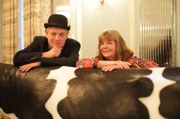Axel Scheffler and Julia Donaldson, the most successful illustrator/author partnership in the world (Photo: Urszula Soltys)