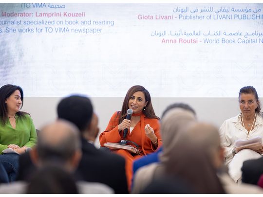 Video: Fairy tales spark intelligence in children, UAE’s Sheikha Bodour tells Thessaloniki International Book Fair in Greece Video: Fairy tales spark intelligence in children, UAE’s Sheikha Bodour tells Thessaloniki International Book Fair in Greece