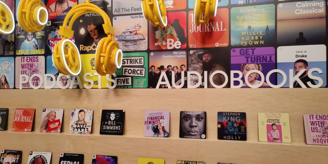 The Bookseller – News – Spotify rolls out audiobooks offer to US
