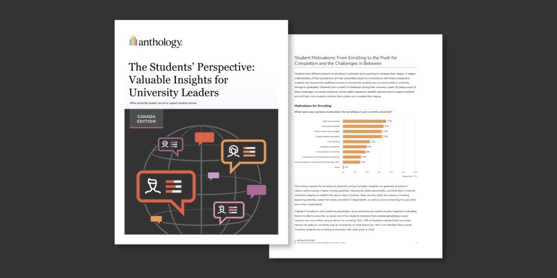 The Students’ Perspective: Valuable Insights for University Leaders – Canada Edition
