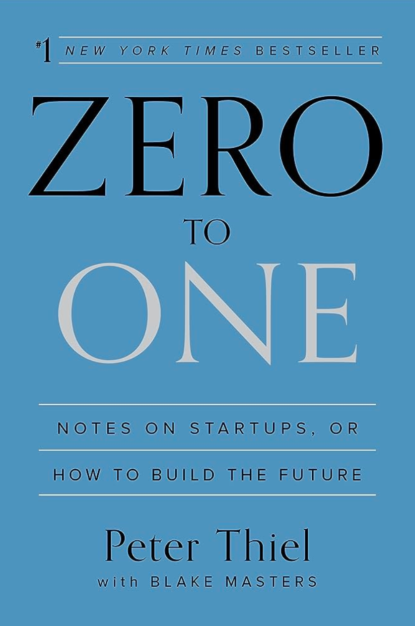 Zero to One book cover