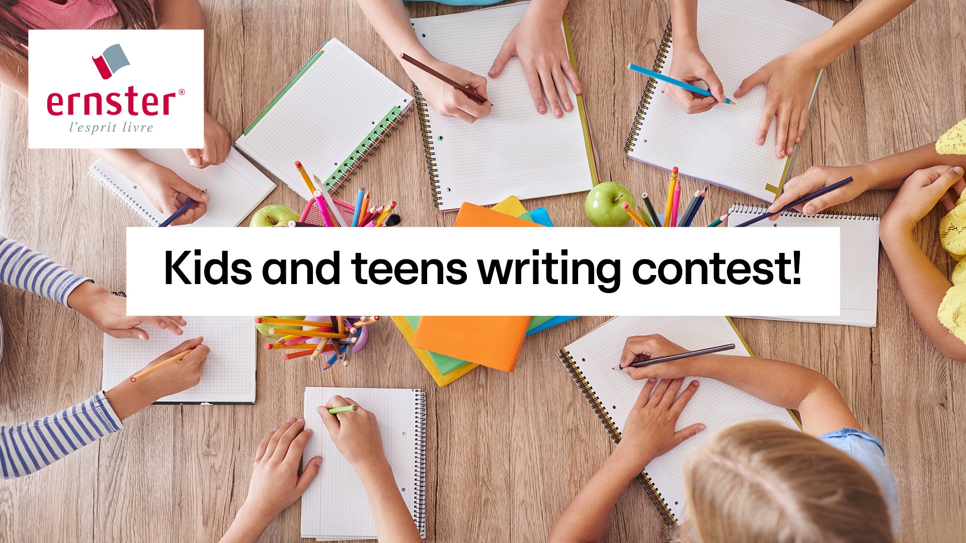 RTL Today – Writing Contest!: RTL Today and Ernster are looking for Luxembourg’s most talented young authors