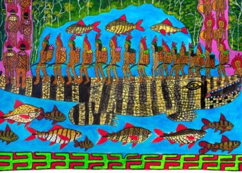 Kode Bergen’s ‘Indigenous Histories,’ illustrates an anthology of neglected stories
