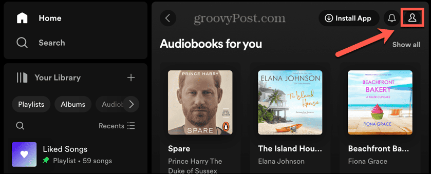 spotify profile icon