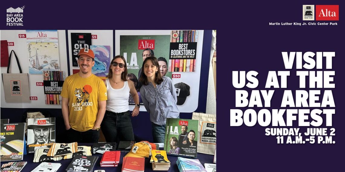 Find Alta in Berkeley at the Bay Area Book Festival Find Alta in Berkeley at the Bay Area Book Festival