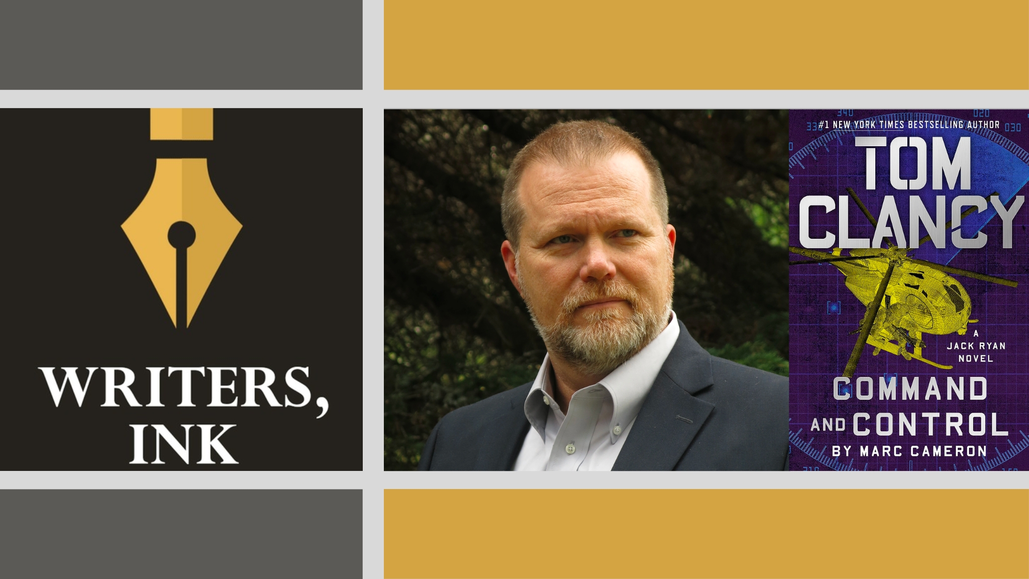 Writers, Ink Podcast: Marc Cameron Explains What It’s Like to Write for the Tom Clancy Estate Writers, Ink Podcast: Marc Cameron Explains What It’s Like to Write for the Tom Clancy Estate