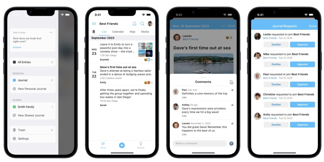 Day One gets more social with a new collaborative ‘Shared Journals’ feature
